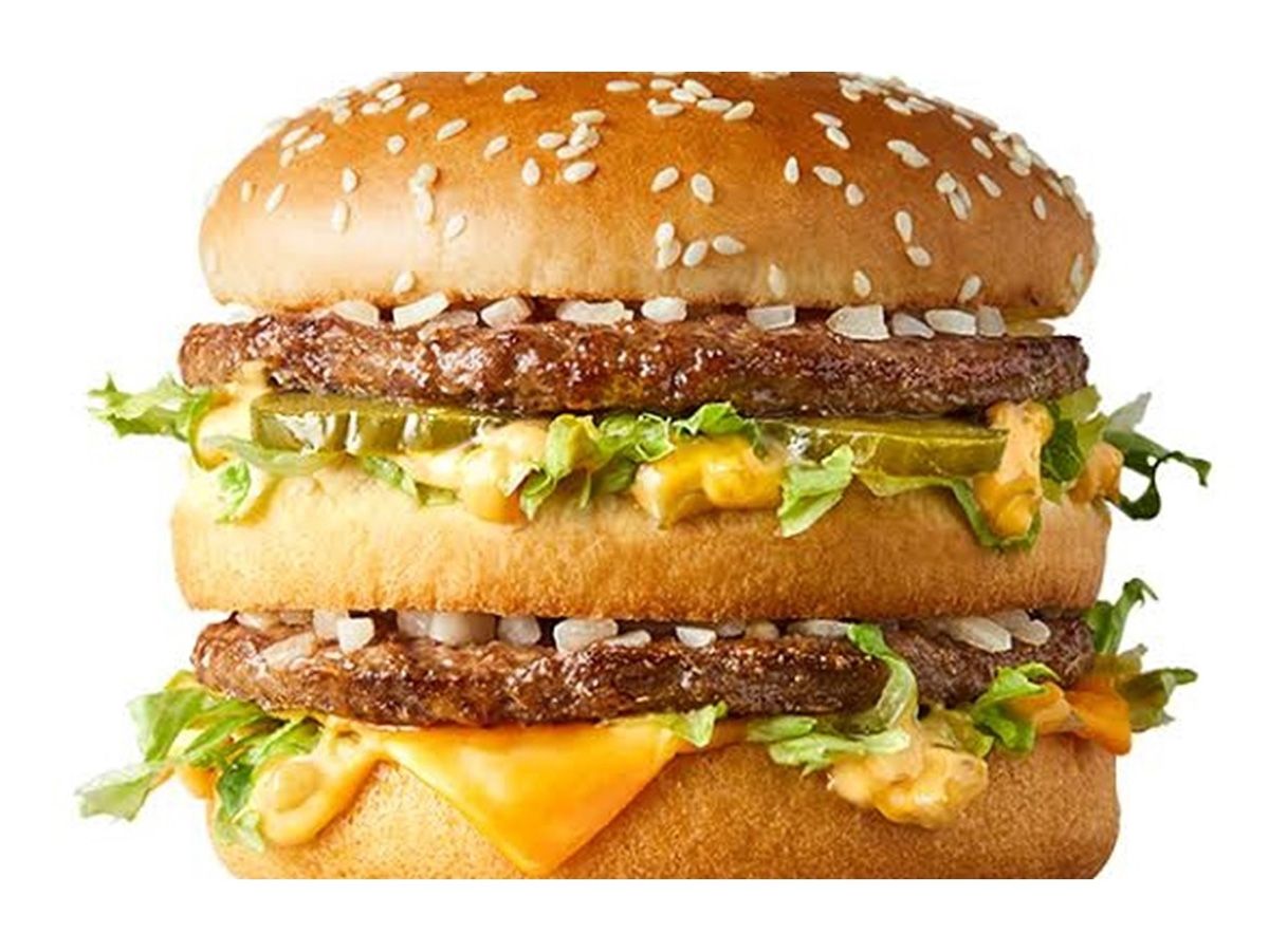 Double Burger Sandwich