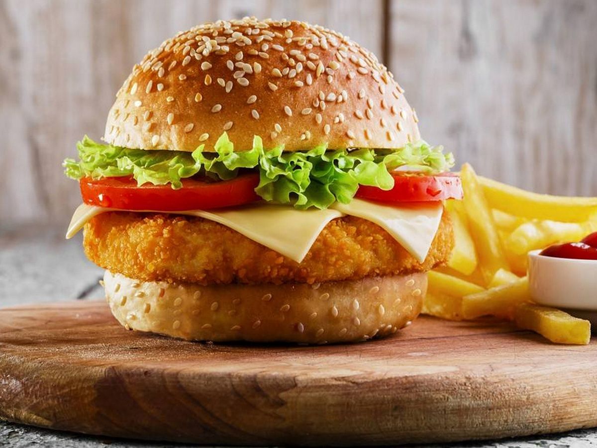 Chicken Cheeseburger Sandwich