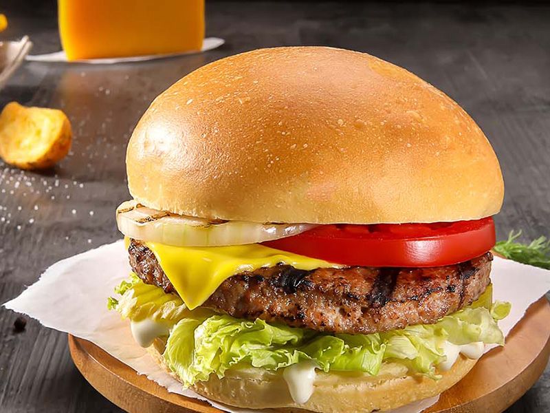 Double Meat Burger Sandwich