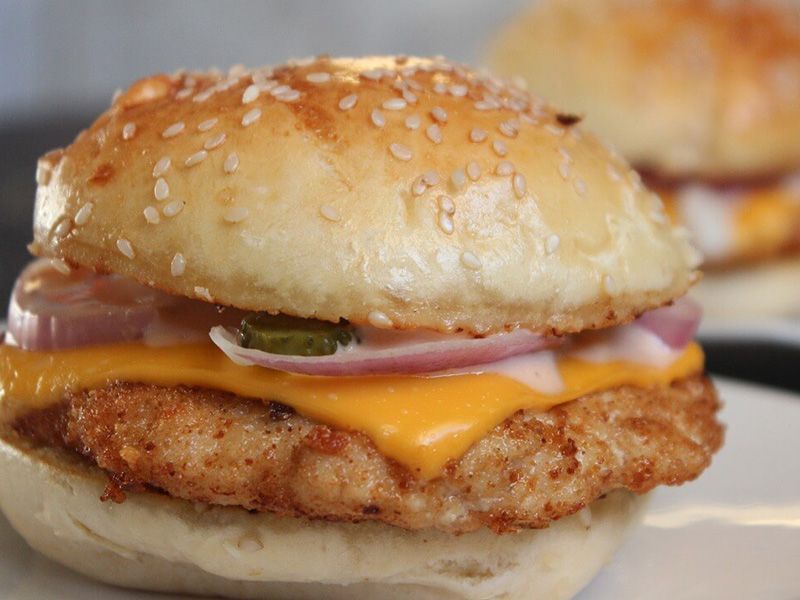 Turkey Burger Sandwich
