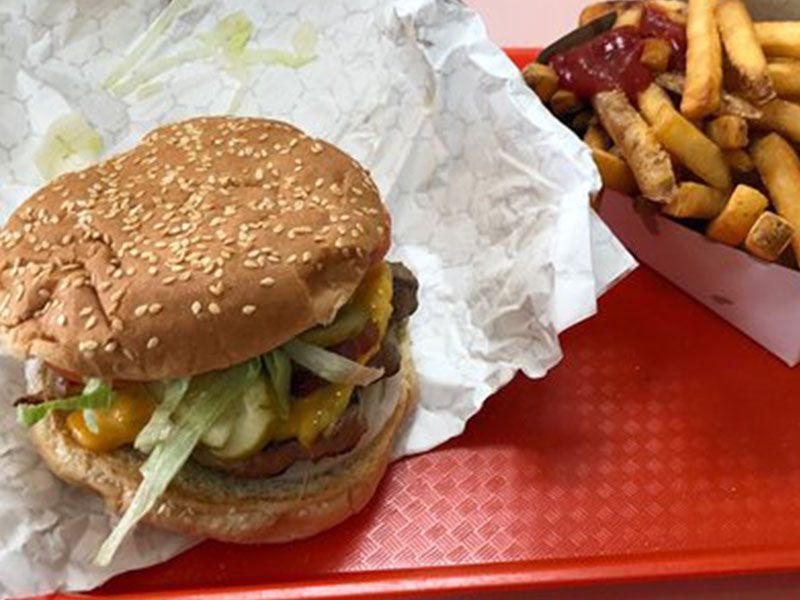 The Master Burger Sandwich