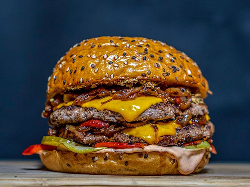 Rock Burger Sandwich