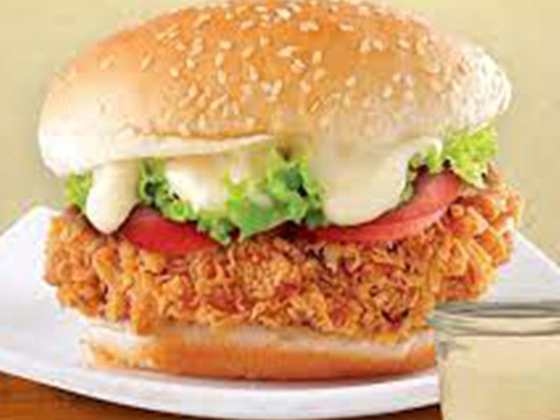 Rock Chicken Burger Sandwich