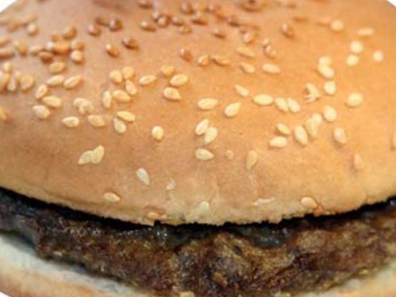 Plain Burger Sandwich