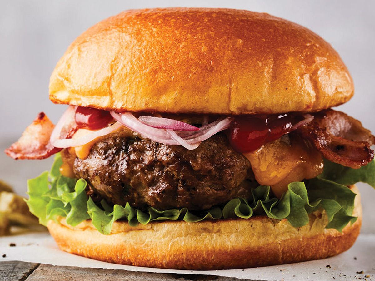 Plain Burger Sandwich