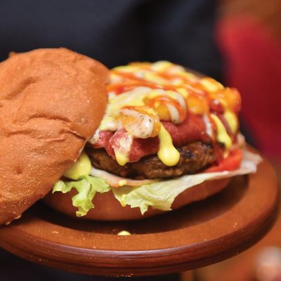 Plain Meat burger