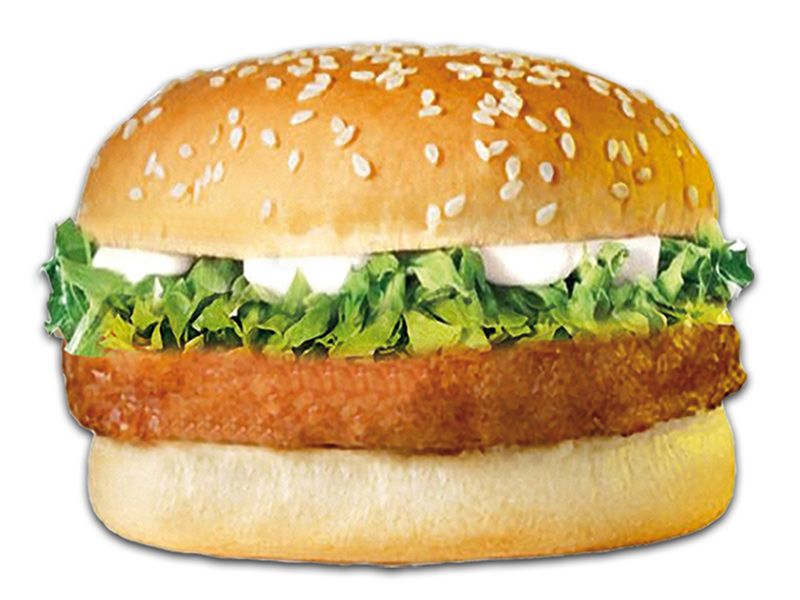 Plain Burger Sandwich