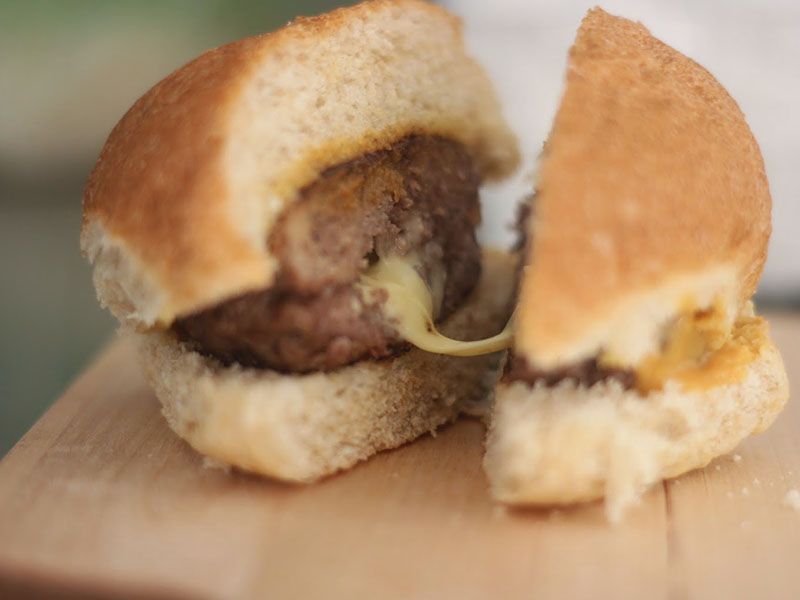 Plain Burger Sandwich