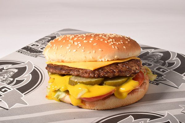 Burger Shooting Sandwich