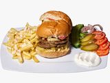 Arabian Beef Burger Sandwich