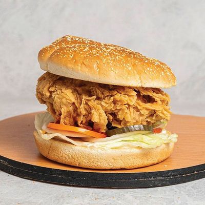 Plain Chicken Burger Bun