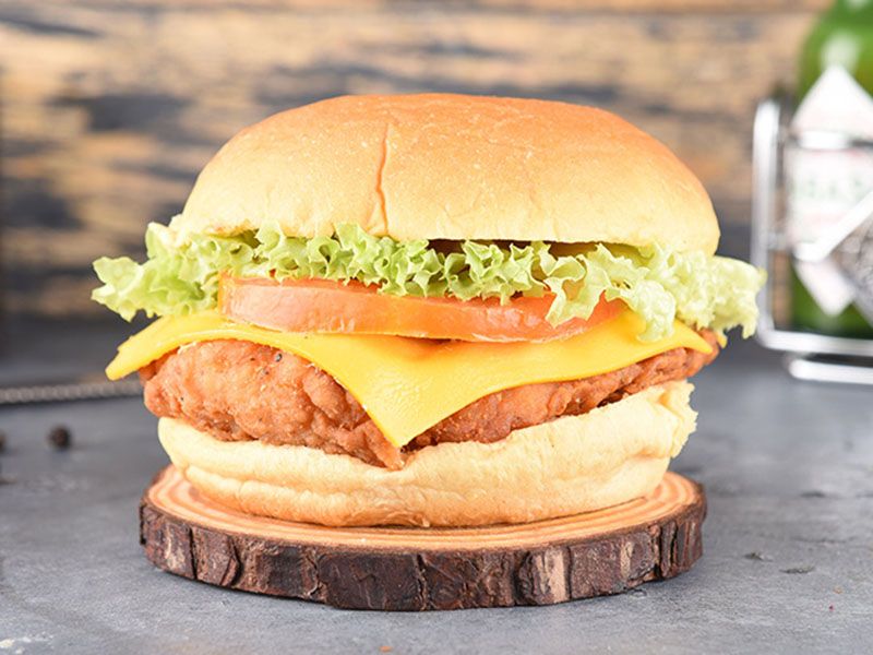 Chicken Burger Syrian Sandwich
