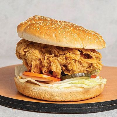 Chicken Double Burger Sandwich