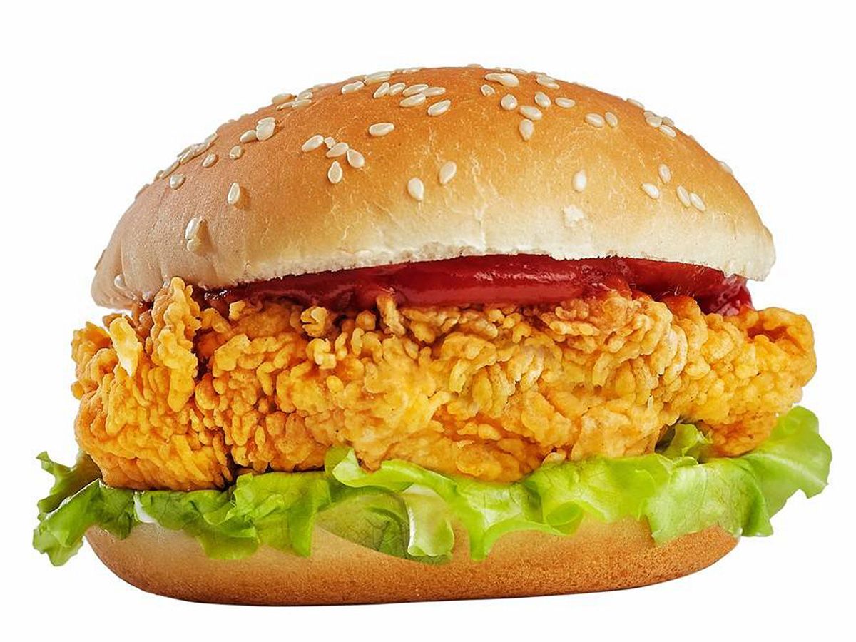 chicken burger sandwich