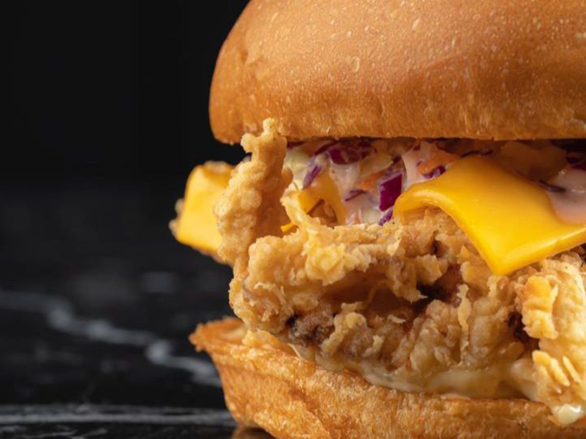 Cheese Chicken Burger