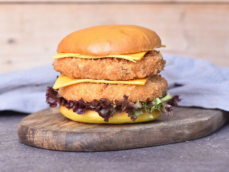 Double Chicken Burger