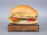 Plain chicken burger