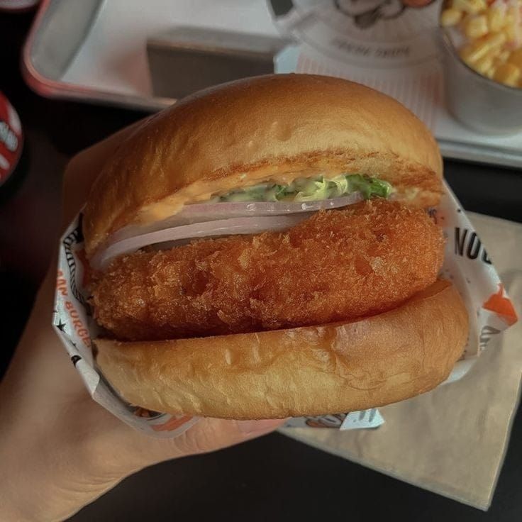 Chicken burger sandwich