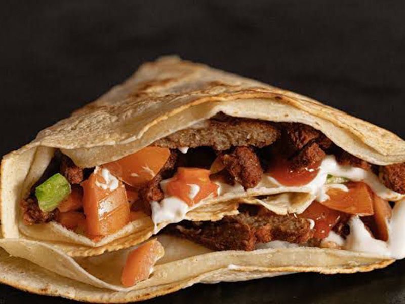 Beef Burger Crepe