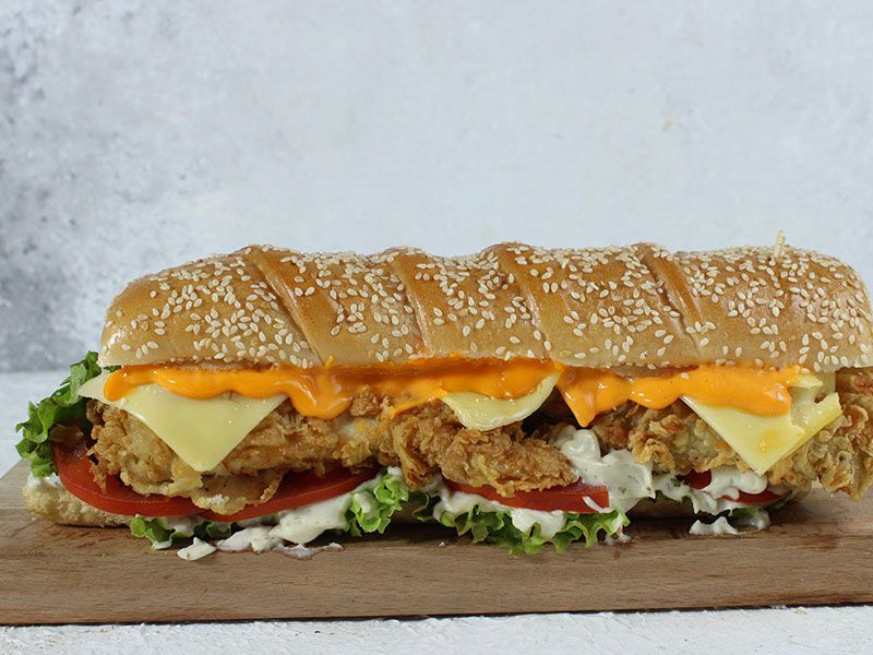 Combo Burger Sandwich