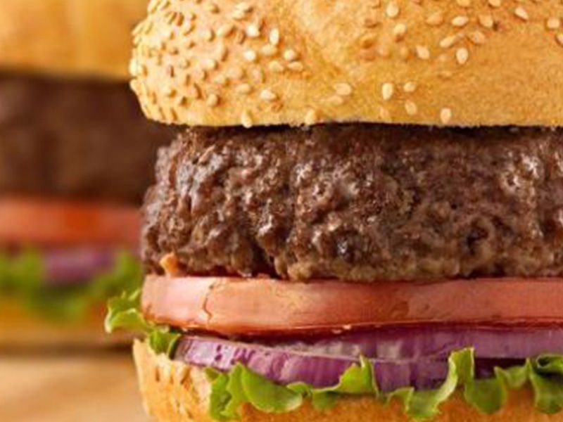 beef burger sandwich