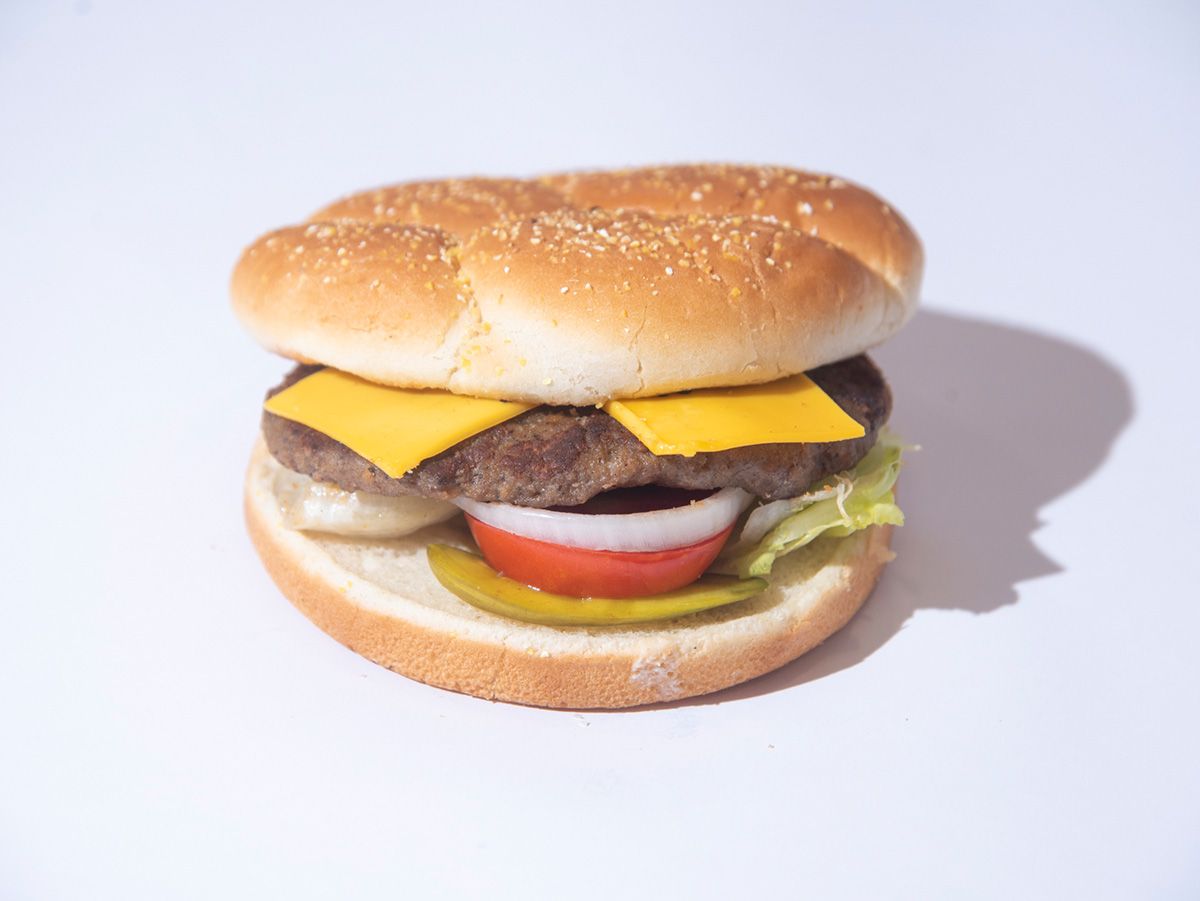 Burger With Cheese Sandwich