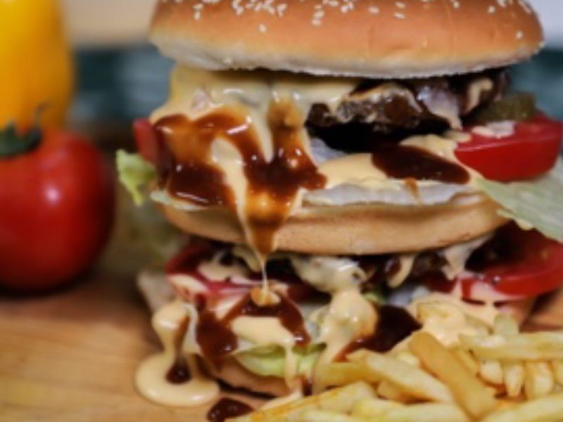 Turk Beef Burger Sandwich