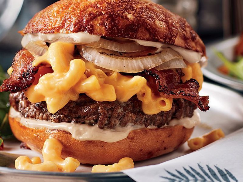Cheese Meat Burger Meal