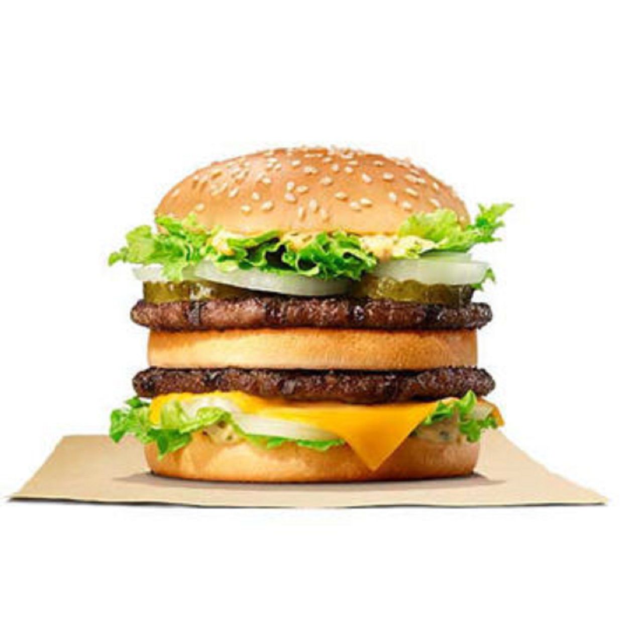 Double Burger Sandwich