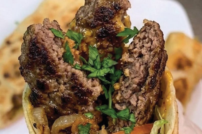 Classic Beef Burger Syrian