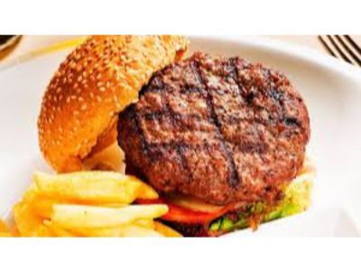 Cheese Beef Burger Sandwich