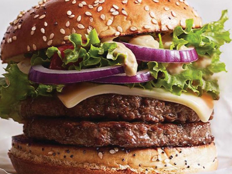 Meat Burger Sandwich