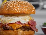 Beef Burger Egg