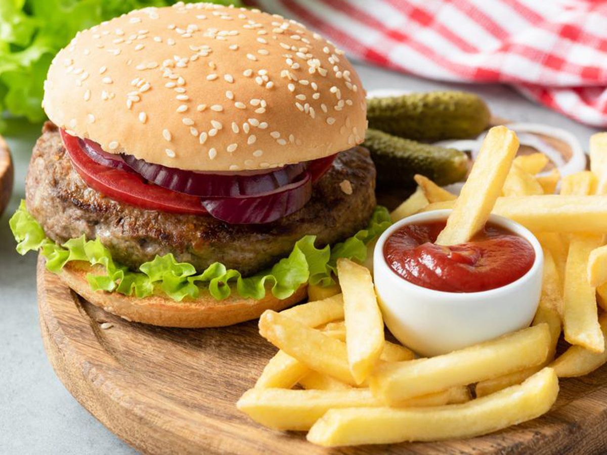 Meat burger