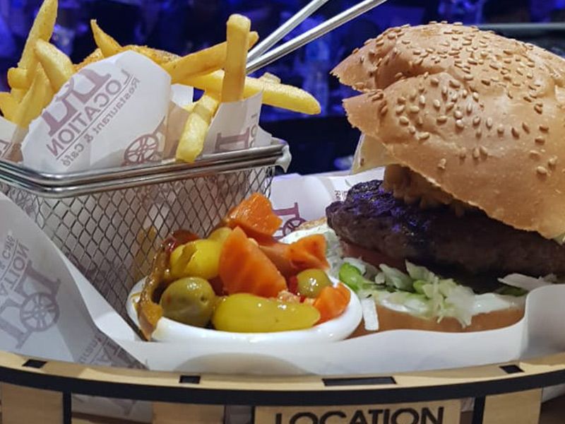 American Beef Burger Sandwich