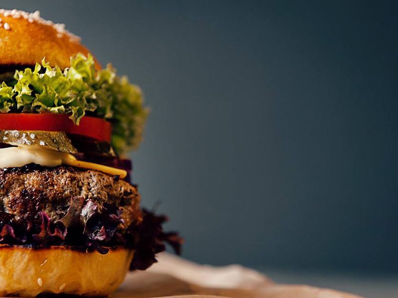 Mayonnaise Beef burger Sandwich