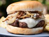 Mix Grilled Mega Beef Burger Sandwich