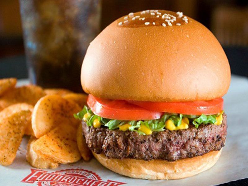 Mexican Beef Burger Sandwich