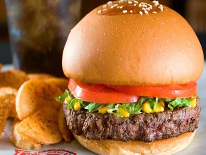 Mix Beef Burger Sandwich