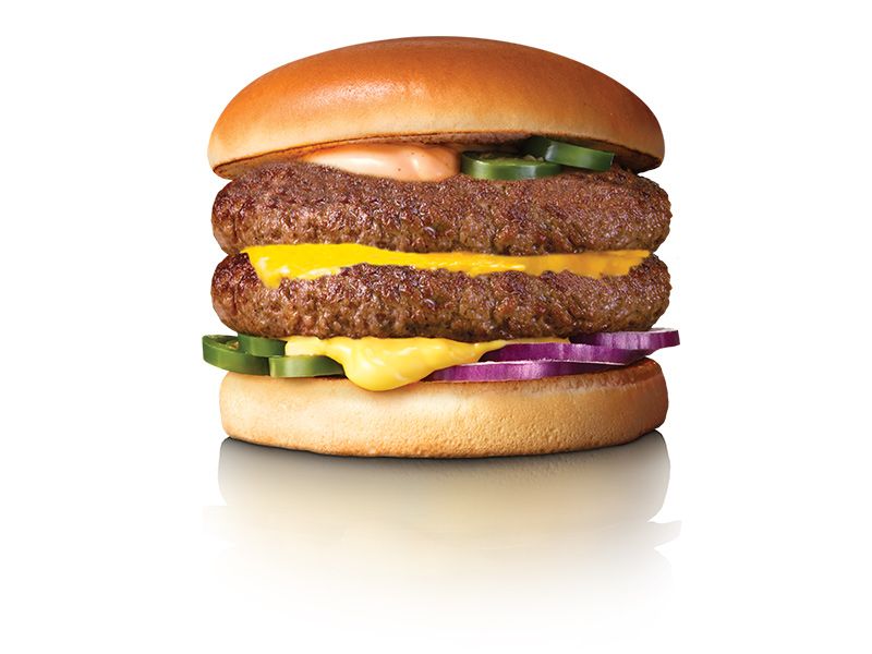 Mix Beef Burger Sandwich