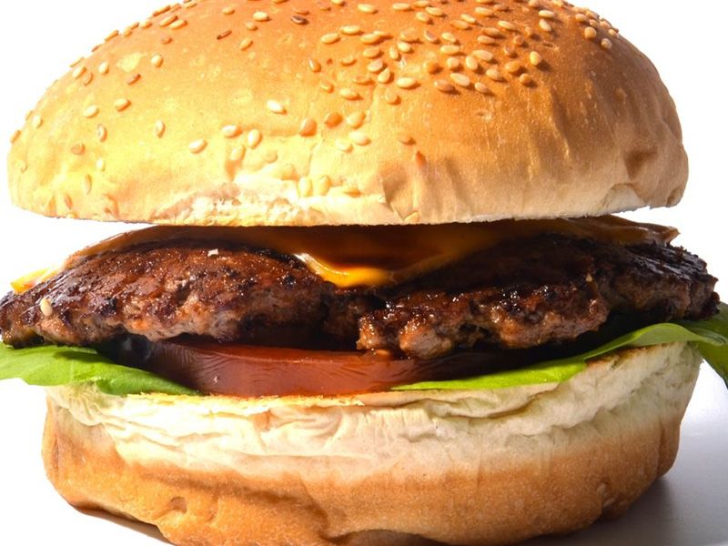 Mix Beef Burger Sandwich