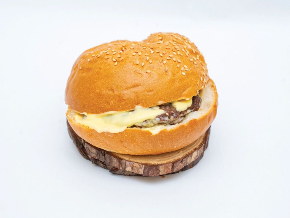 Egg And Cheese Mix Burger