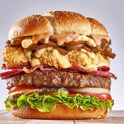 Burger Mix Sandwich