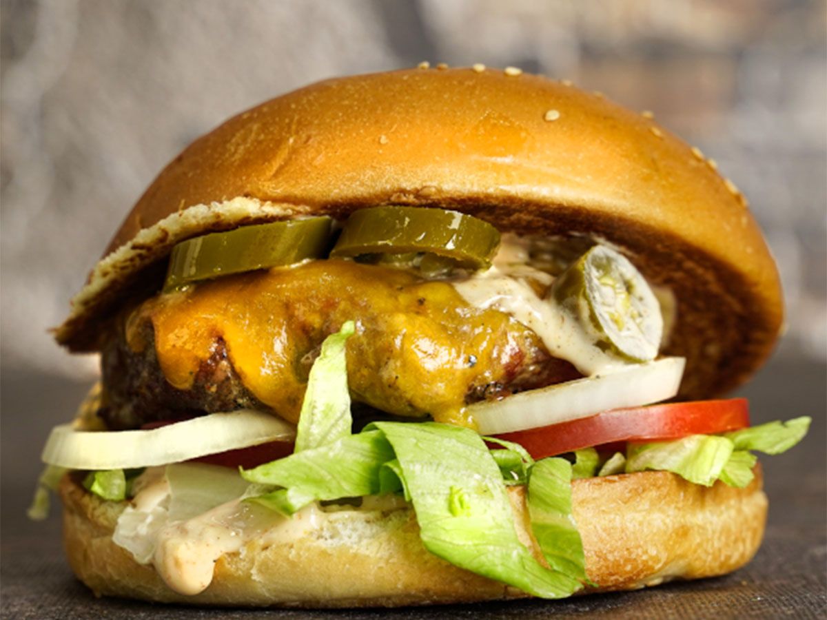 Jalapeno beef Burger