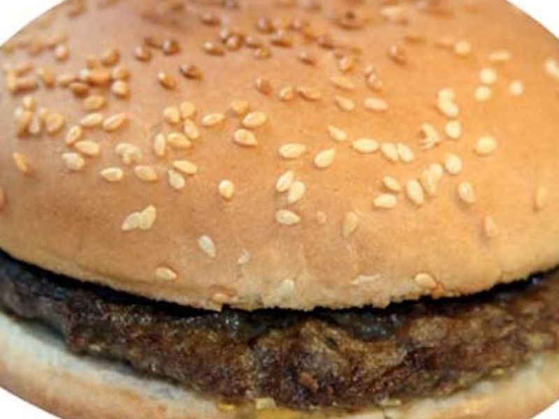 Plain Burger Sandwich