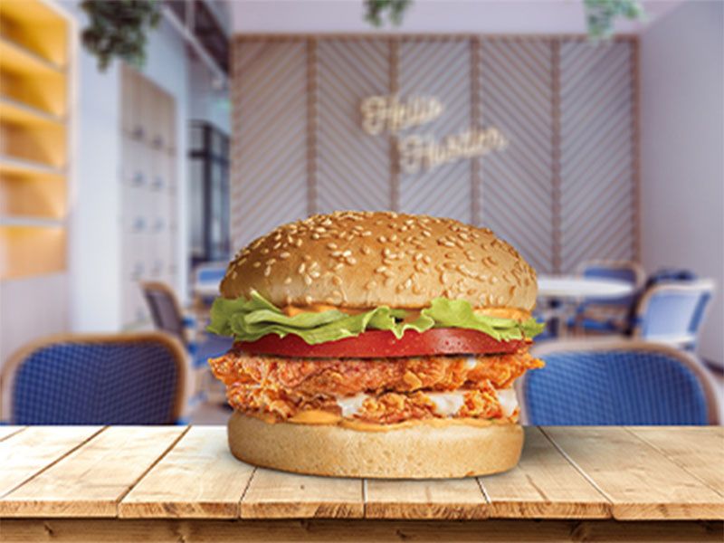 Fried Chicken Burger
