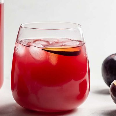 Fresh plum Juice