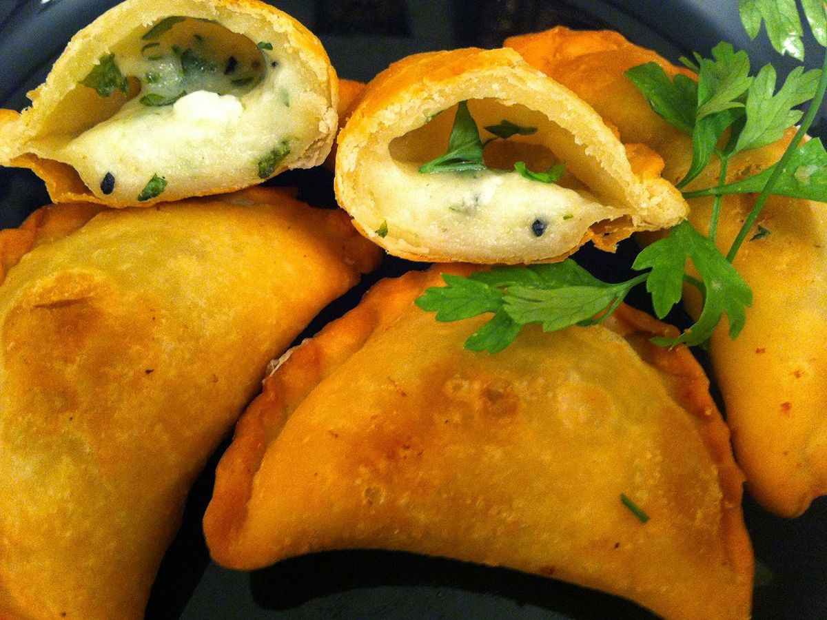 borek with cheese