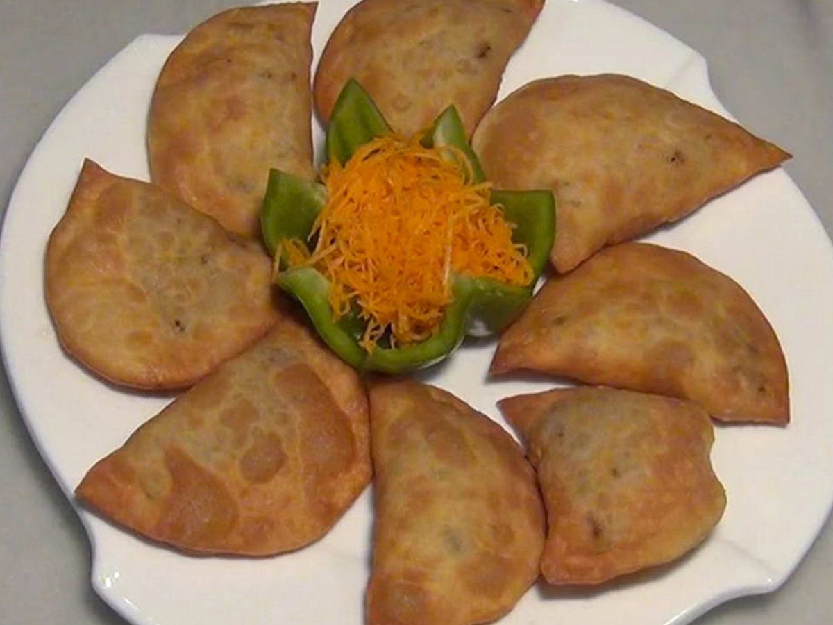 borek with meat