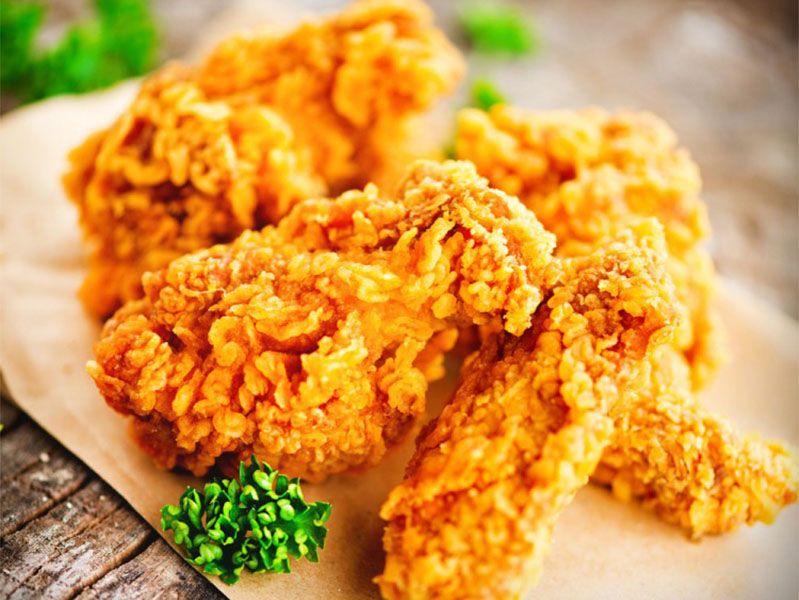 1/4 Broasted Chicken Thigh 2 Pieces